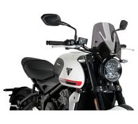 Motoplastic Écran sport TRIDENT 660 21 avec ABE Teinte forte (fumé foncé)