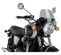 Puig Écran sport avec ABE Bonneville T100, légèrement teinté