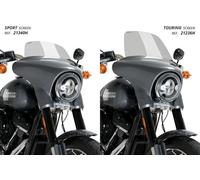 PUIG écran sport high-road fumé transparent pour Harley davidson softail sport glide