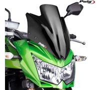 PUIG écran sport nu noir ABE approuvé pour Kawasaki