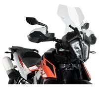 Puig Bulle Touring 3587W Acrylique CN 4 mm Haut Profil arrondi avec déflecteurs Transparent