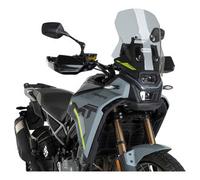 Puig 22322H Bulle Touring pour améliorer la protection aérodynamique du pilote avec design adventure ; fabriquée en acrylique résistant avec bord arrondi, Fumé