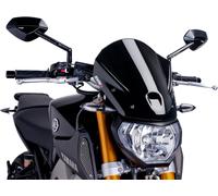 Puig Écran touring avec ABE MT-09 14-, Noir