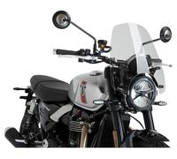 Puig Écran touring avec ABE Speed Twin 1200, Transparent