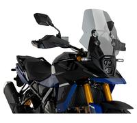 Puig Écran touring avec ABE V-STROM 800, légèrement teinté