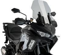 Motoplastic Bulle Touring Puig 3640H – Acrylique CN 4 mm, zone supérieure plate, fumé