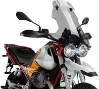 PUIG écran touring avec déflecteur fumé transparent pour Moto guzzi