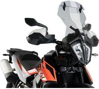 Puig Écran Touring avec spoiler rapporté – Teinté clair – KTM 790 Adventure (Motoplastic)