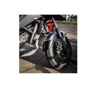 Motoplastic Extension garde-boue Puig 6418N, protection anti-chocs, fixation résistante, noire