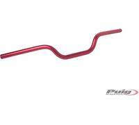 Puig - Guidon de 22 mm/Hauteur 76 mm Rouge