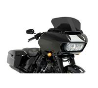 Puig 21723f High-road Touring Harley Davidson Windshield Argenté