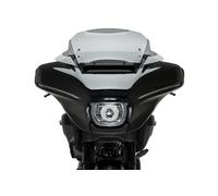 Puig 22110H Bulle New Generation Sport sportive et aérodynamique en acrylique de 3 mm avec design surélevé améliorant la protection et maintenant une large visibilité, Noir