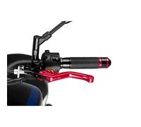 PUIG Levier 3.0 Embrayage Fixe Court Rouge Sélecteur Orange MPN 230RT
