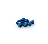 PUIG Lot de 6 Vis Allen M6 x 15 mm. Bleu