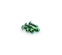 PUIG Lot de 6 Vis Bombée M5 x 15 mm. Vert
