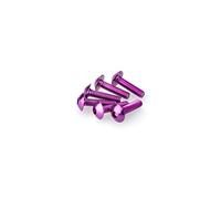 PUIG Lot de 6 Vis Bombée M5 x 20 mm. Lilas