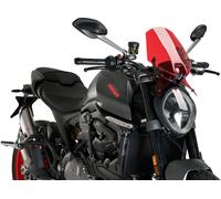 PUIG naked sport red screen ABE approuvé pour Ducati
