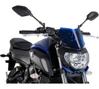 PUIG naked sport screen blue ABE approved for Yamaha mt-07