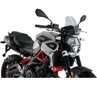PUIG naked sport screen smoked clear ABE approved for Aprilia