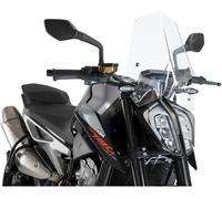 PUIG naked sport screen transparent ABE approved for Ktm