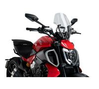 Puig New Generation Ducati Diavel V4 2025 Adjustable Windshield Clair