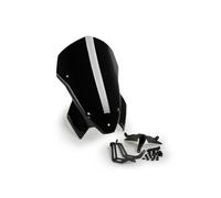 Puig 20888N Naked New Generation Touring Touring et aérodynamique en Acrylique de 3 mm avec Prise d’air Centrale Qui améliore la Protection et réduit Les turbulences, Noir