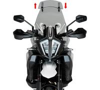 Puig 21992H Bulle Touring avec Visière Fumé conçue pour optimiser l’aérodynamique, améliorer la protection contre le vent et augmenter le confort du pilote sur longs trajets