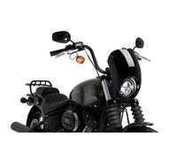 PUIG Pare-brise Mi-Caréné Anarchy Harley D. Softail Street Bob FXBB 18-26 Noir