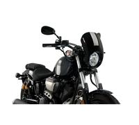 PUIG Pare-brise Semi-carénage Anarchy Yamaha XV950/R 14-16 Noir 21094N