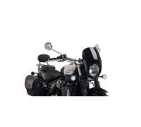 PUIG Pare-Brise Semi-Caréné ANARCHY Triumph Bonneville Speedmaster 25-26 NERO
