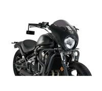 PUIG Pare-brise Semi Caréné Dark Night Pour Kawasaki Vulcan S 21-25 Fumée Foncée