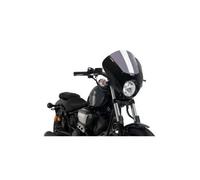 PUIG Pare-brise Semi-Caréné Dark Night Yamaha XV950/R 17-20 Fumé Clair
