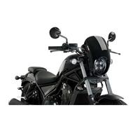 PUIG Pare-brise Semicaréné Anarchy Pour Honda CMX500 SE Rebel 20-24 NERO