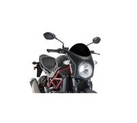 PUIG Pare-brise Semicaréneré Suzuki SV650 22-26 Noir-Noir