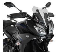 Motoplastic Bulle sport Puig 9724W, acrylique haute résistance, aérodynamique, Transparent