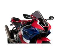 Puig Bulle Z-Racing 20313F, fumé foncé, Motoplastic