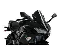 Puig Pare-brise Z-Racing pour Kawasaki Ninja 650 2020-2025 Noir – Aérodynamisme optimisé