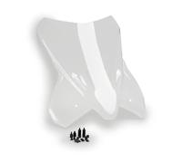 Puig Bulle Touring Plus 20816W – Extra haute, acrylique résistante, profil arrondi, ABE – Transparent