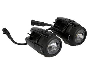 Puig Phares antibrouillard LED de complément NOIR, PAIRE