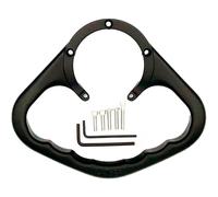 Motoplastic Poignée passager Kawasaki Z 750 04-12 Puig A-Sider Noir