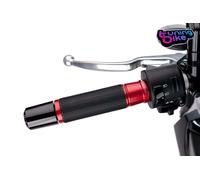 PUIG POIGNEES ASCENT POUR YAMAHA XT660R 04-16 ROUGE -123MM