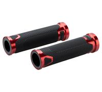 Puig Poignées Revving, noir 22 MM, ROUGE, PAIRE