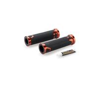 PUIG Poignées Style ReAuto Modèle REVVING Couleur ARANCIONE - Longueur 123 mm