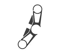 Puig Protection de Fourche Xtreme 3611C pour Honda CBR500R 19'