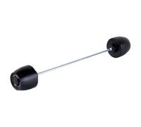 Puig Protecteurs fourche et bras oscillant 21496N – Nylon haute résistance, design racing – Noir