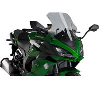 PUIG racing screen smoked clear ABE approved for Kawasaki