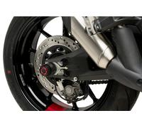 Puig 20717N Protection de Bras Oscillant PHB19 Protection en Nylon usiné pour Bras oscillant et Suspension avec Design Racing, Noir