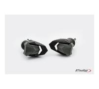 Puig 20669N Protecteurs de Moteur R19, conçus pour offrir une protection totale au châssis et au moteur de votre moto, sécurité et ajustement parfait au design original, Noir