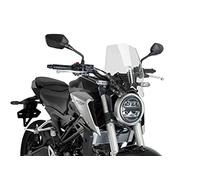 Puig Saut-Vent Naked New Generation Sport 9734W pour Honda CB125R Neo Sport Café 18'-19', Honda CB300R Neo Sport Café 18'-19'