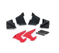 PUIG Spoiler Latéral De Tension Downforce Pour Kawasaki Z H2 21-25 Rouge